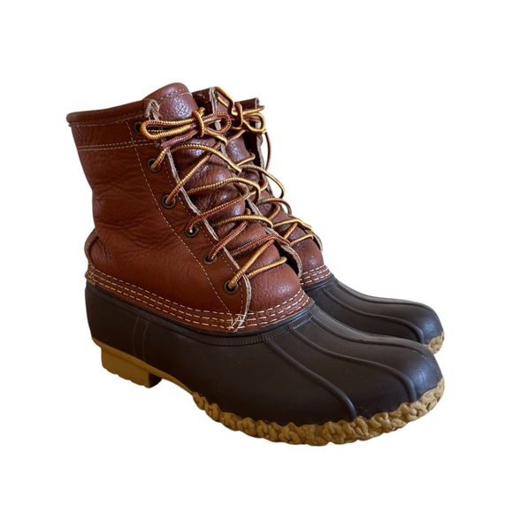 L.L. Bean Shoes - LL Bean Boots Duck Shearling Lined Insulated